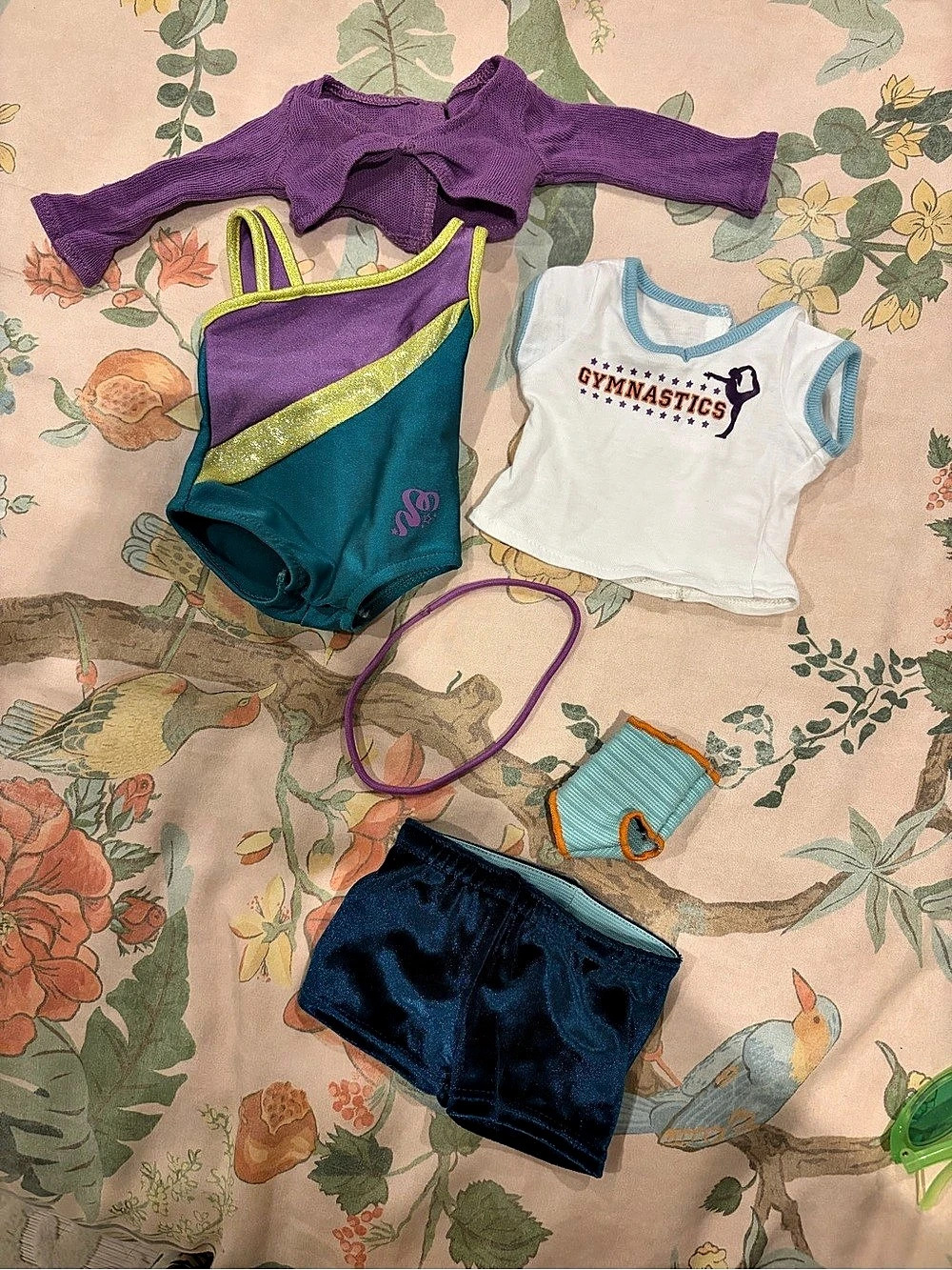 American Girl McKenna's Practice Wardrobe Gymnastics Set